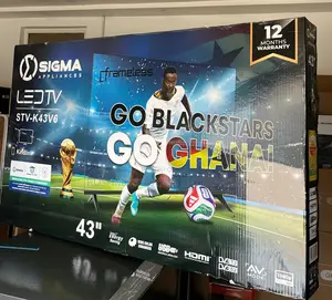 Upgrade Your Living Room With the Stunning Sigma 43" Smart TV