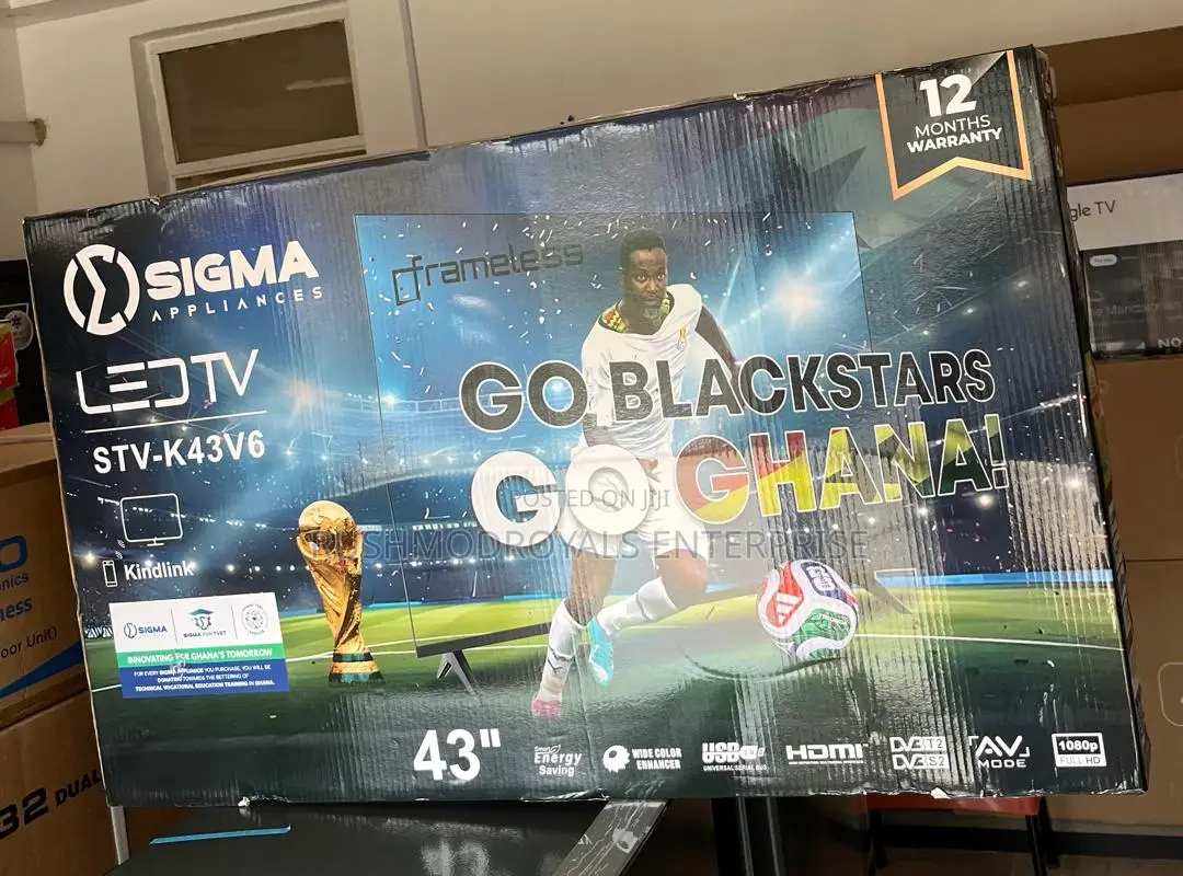 Sigma 43 Inch iCast Frameless Smart Digital FHD LED TV