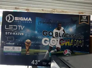 Sigma 43′′ FHD Smart Android Digital Frameless Satellite TV STV-K43V6
