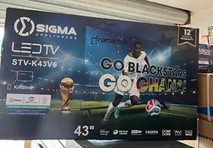 Sigma 43′′ FHD Smart Android Digital Frameless Satellite TV STV-K43V6
