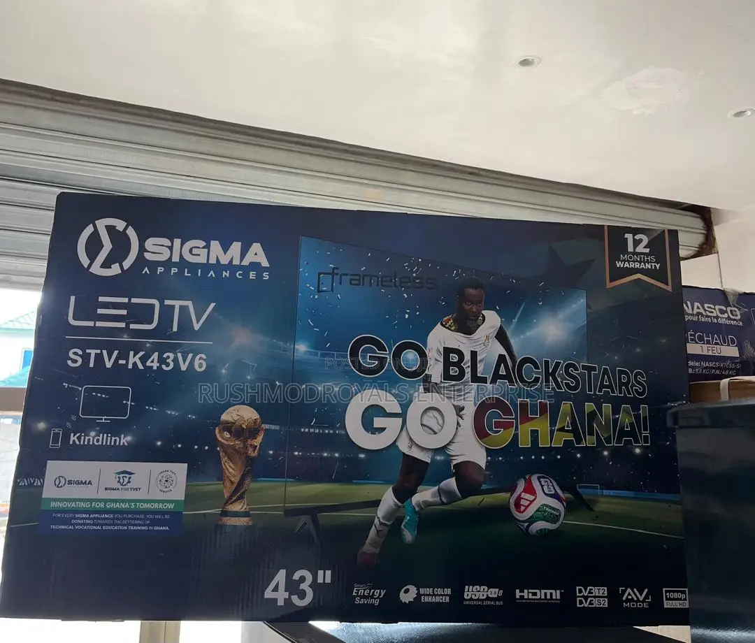 Sigma Professional 43" Smart Digital Satellite LED TV