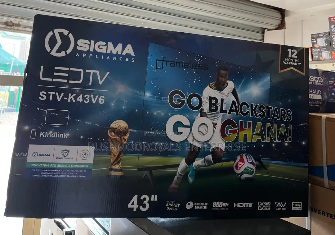 Sigma Professional 43" Smart Digital Satellite LED TV