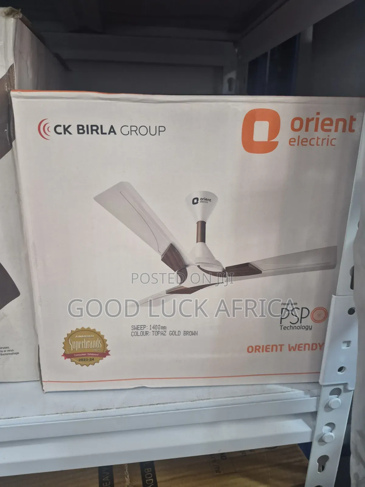 Orient Electric Wendy 56′′ Ceiling Fan (Topaz Gold)