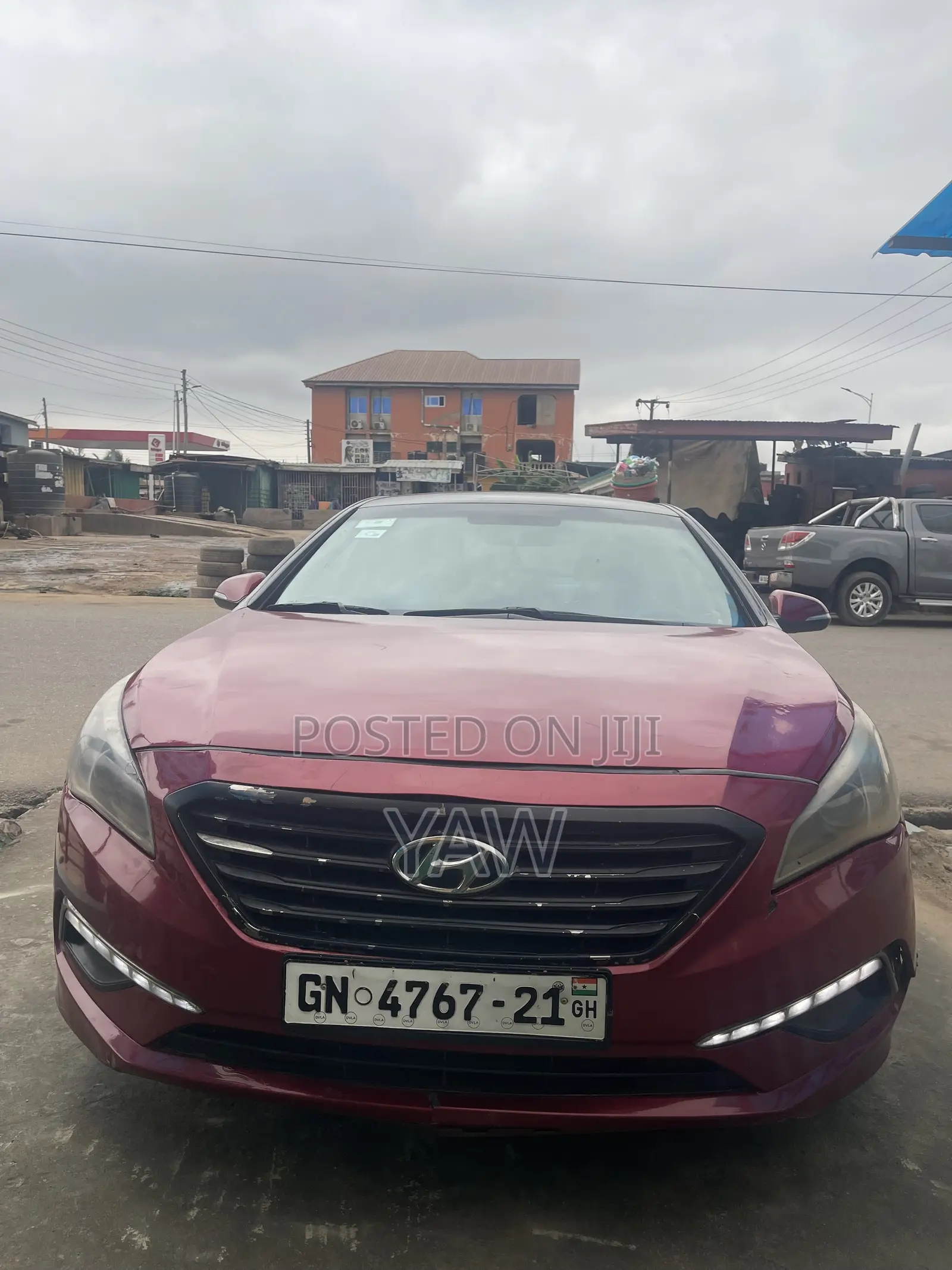 Hyundai Sonata 2015 Red