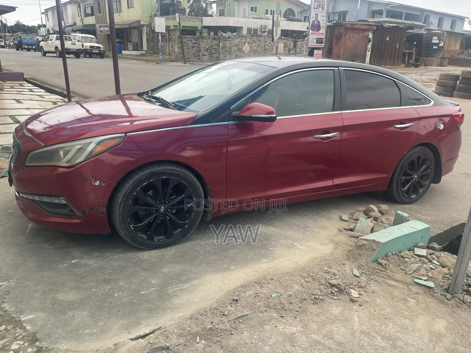 Hyundai Sonata 2015 Red