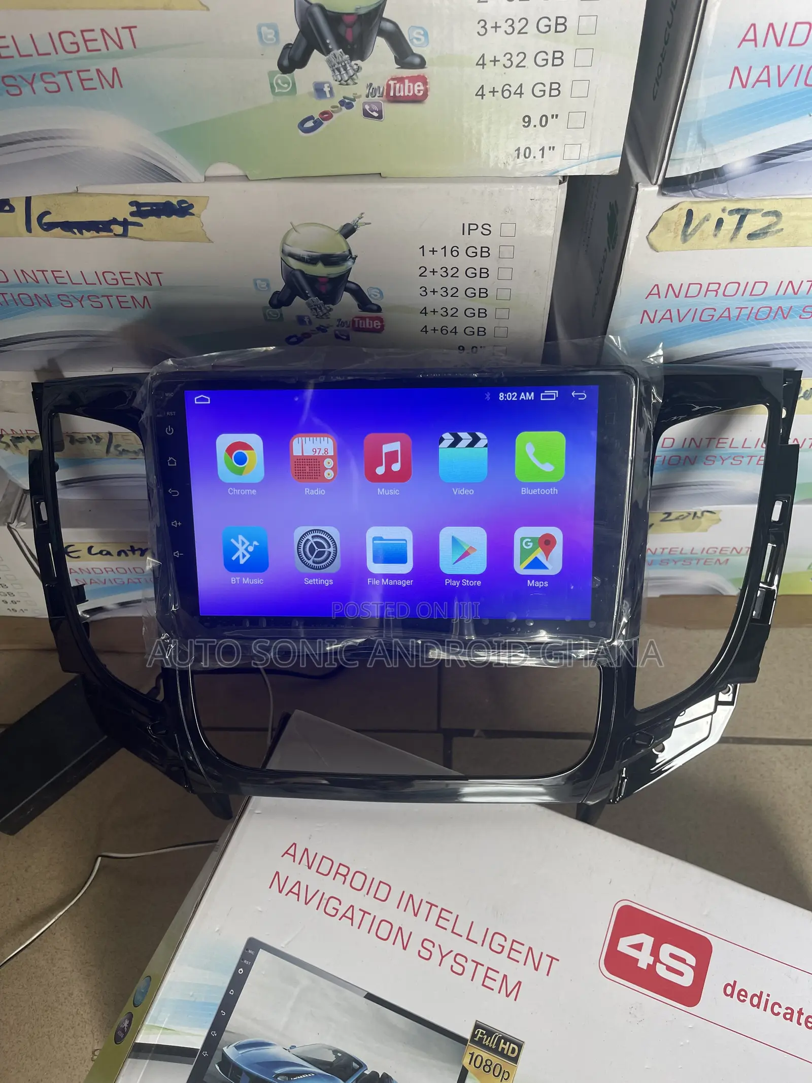 Mitsubishi L200 2016 Android Infotainment Upgrade Screen Manual/Auto