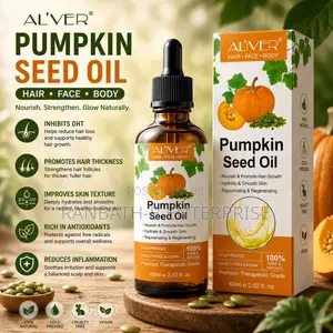 AL’IVER Pumpkin Seed Oil – Complete Hair, Face Body Care