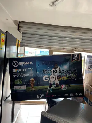 New Sigma 50" Ultra HD iCast Frameless Smart TV