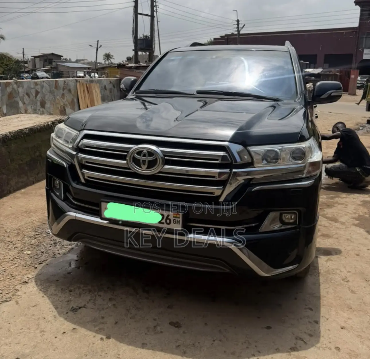 Toyota Land Cruiser 5.7 V8 VXR 2017 Black
