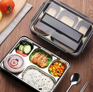 Japanese Portable Lunch Box Stainless Steel