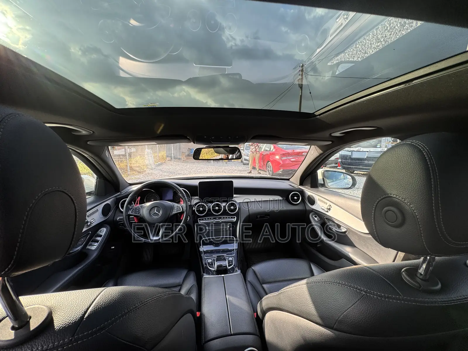 Mercedes-Benz C300 Luxury 4Matic Sedan AWD (2.0L 4cyl 7A) 2016 White
