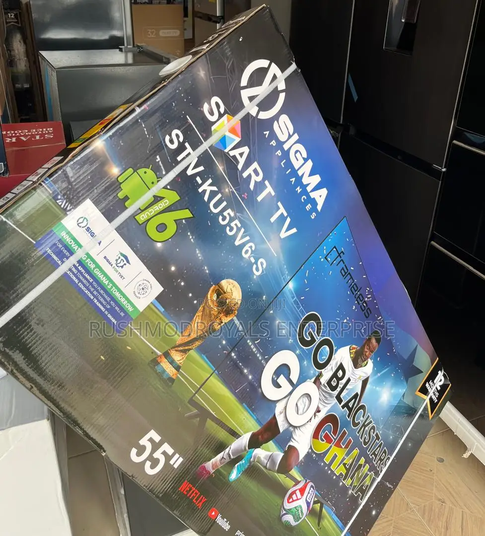 Sigma 55" STV-KU55V6-S Smart LED Television