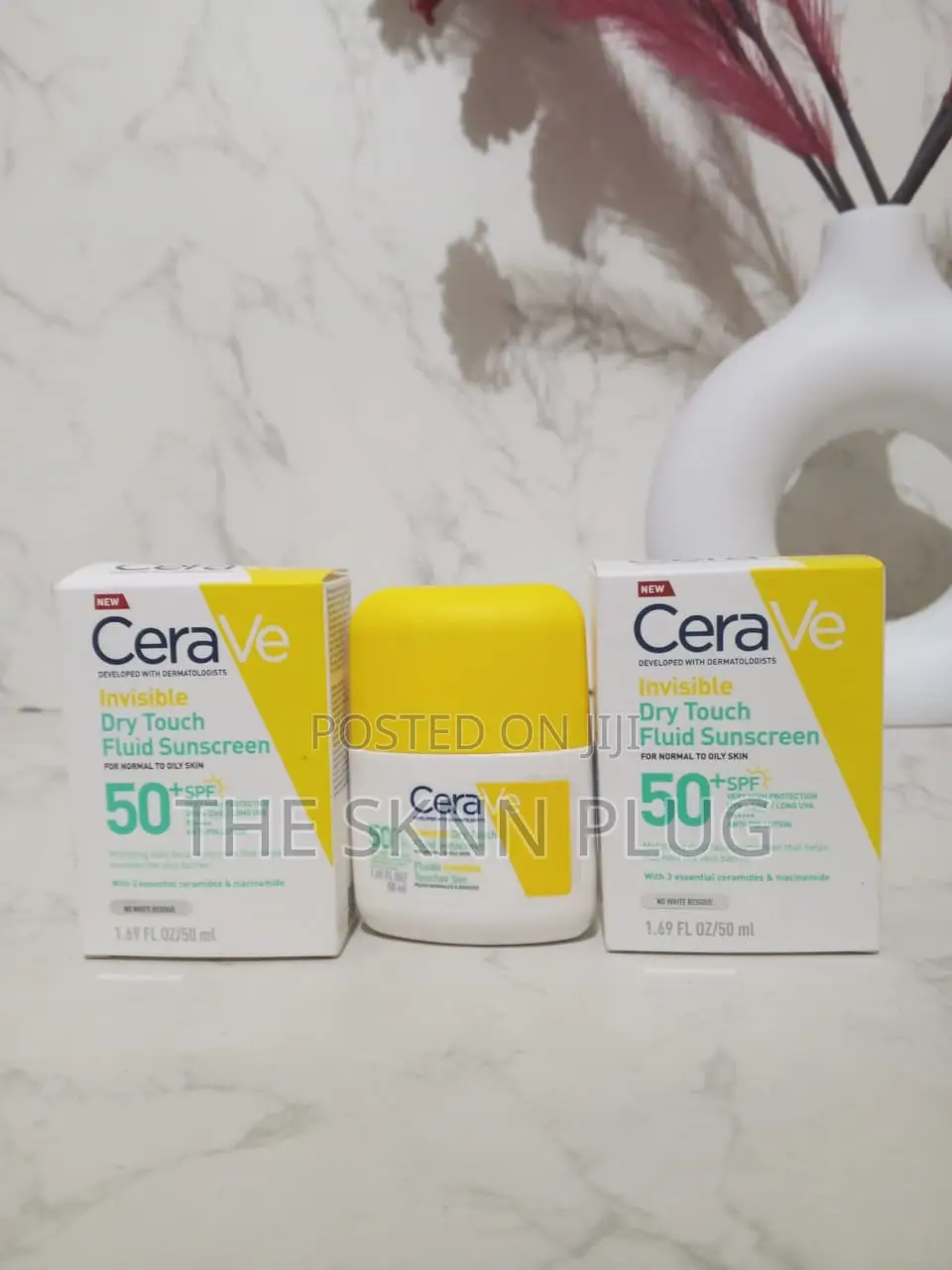 CeraVe Invisible Dry Touch Fluid Sunscreen SPF 50+