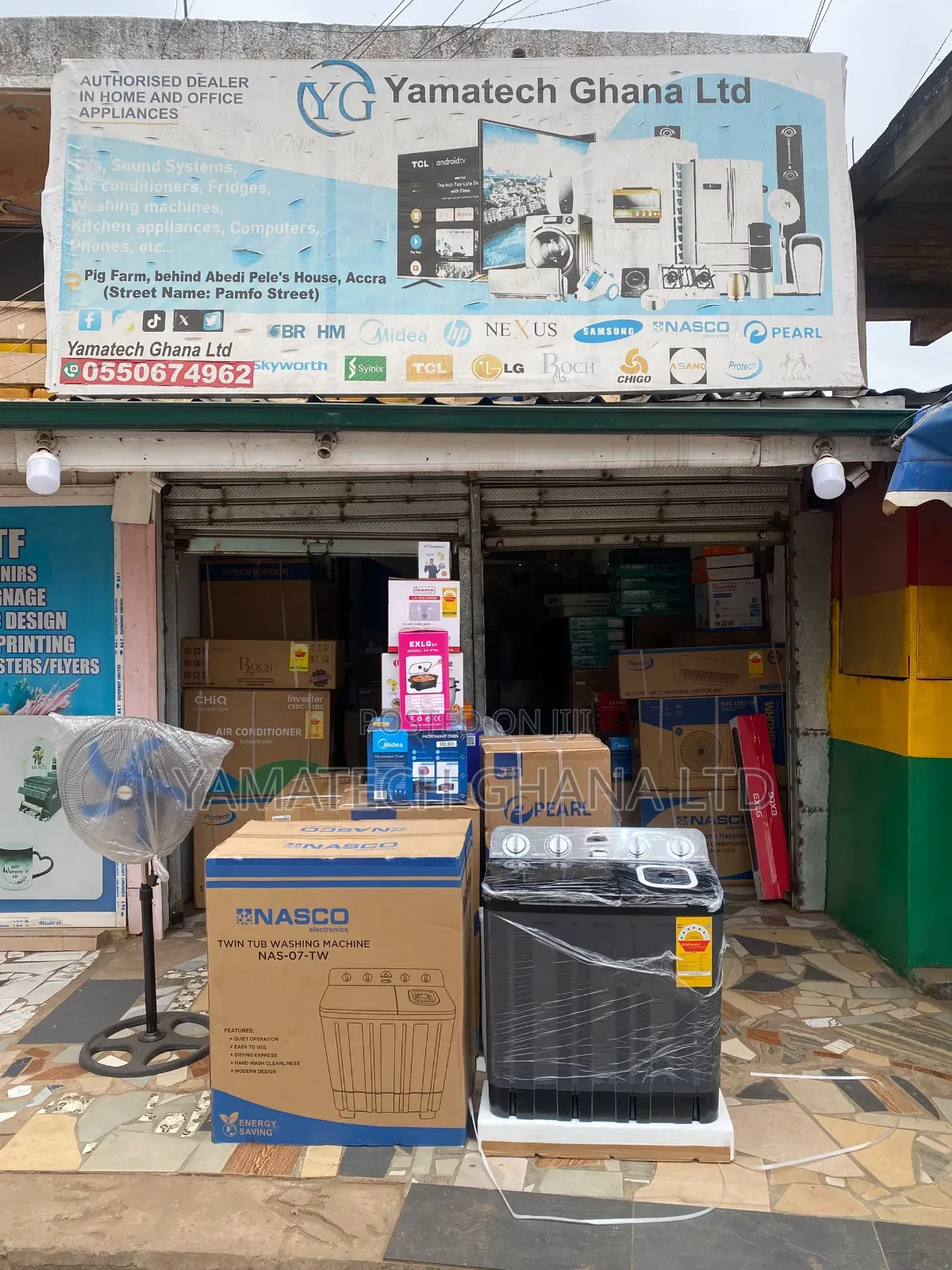 Nasco 7kg Semi-Automatic Top Load Washing Machine