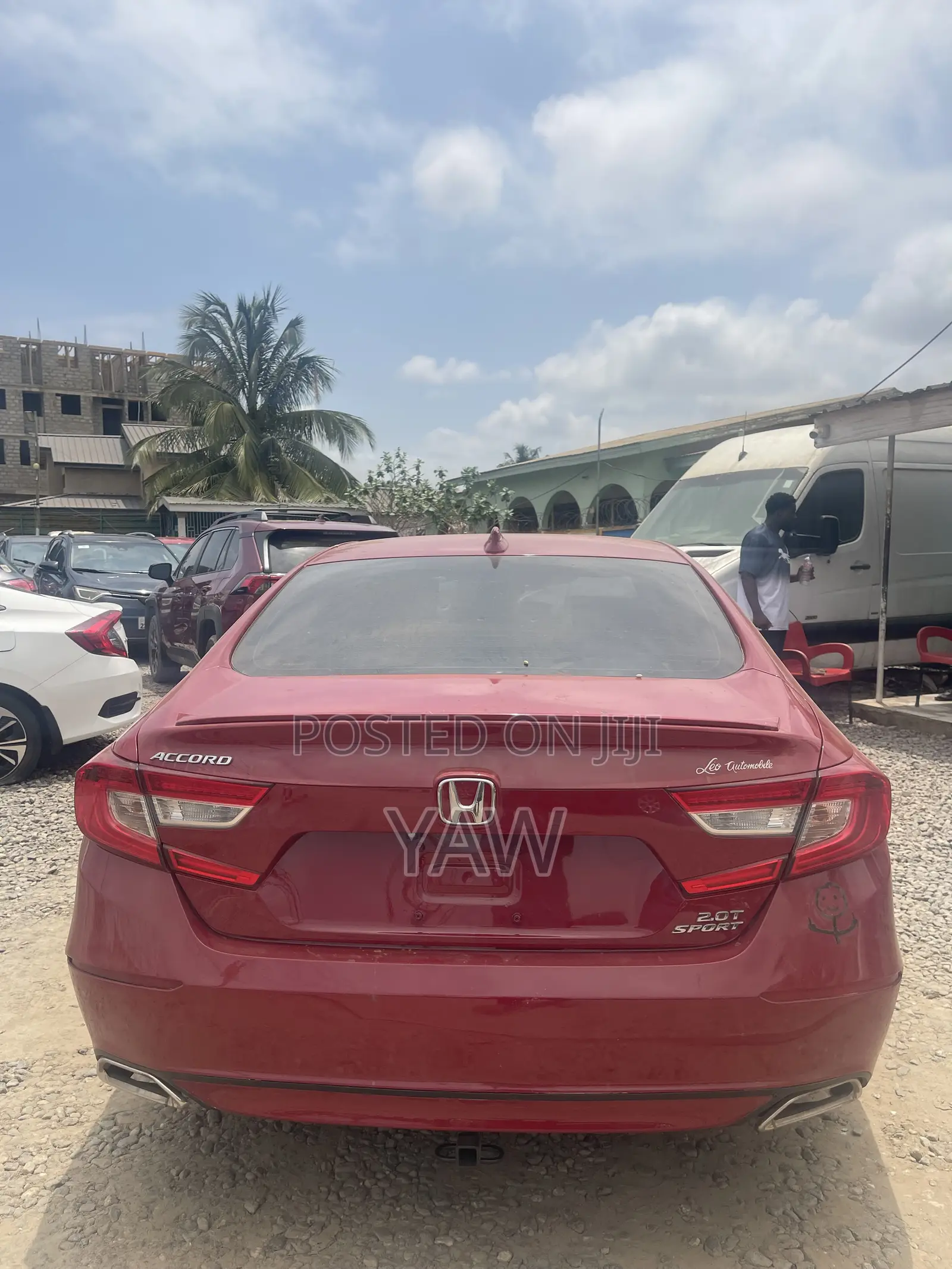 Honda Accord Sport (1.5L 4cyl Turbo CVT) 2019 Red