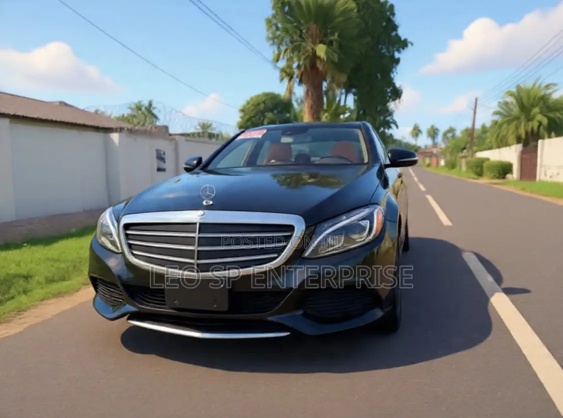 Mercedes-Benz C300 Luxury 4Matic Sedan AWD (2.0L 4cyl 7A) 2016 Black