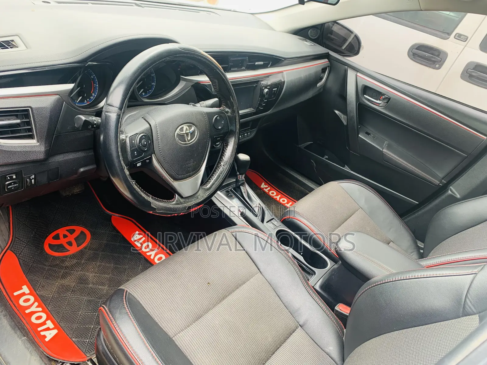 Toyota Corolla S 4dr Sedan (1.8L 4cyl CVT) 2016 White