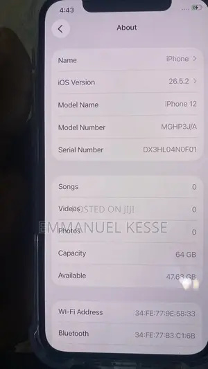 Apple iPhone 12 64 GB White