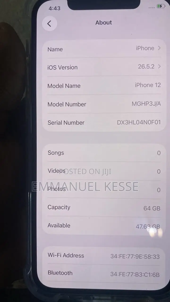 Apple iPhone 12 64 GB White