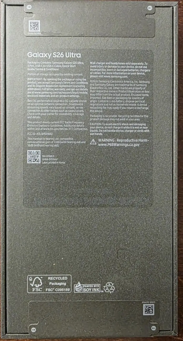 New Samsung Galaxy S25 Ultra 1 TB Gray