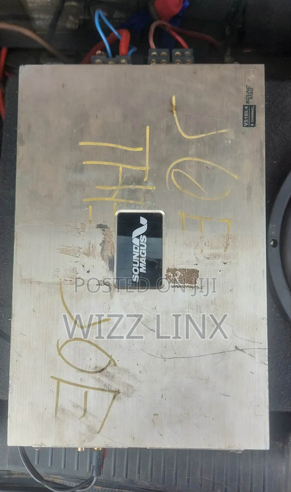 Car Amplifier + Car Tape