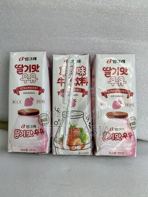 Strawberry Flavoured Milk Drink