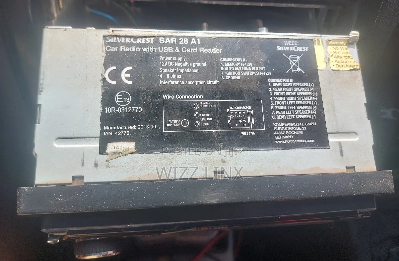 Car Amplifier + Car Tape