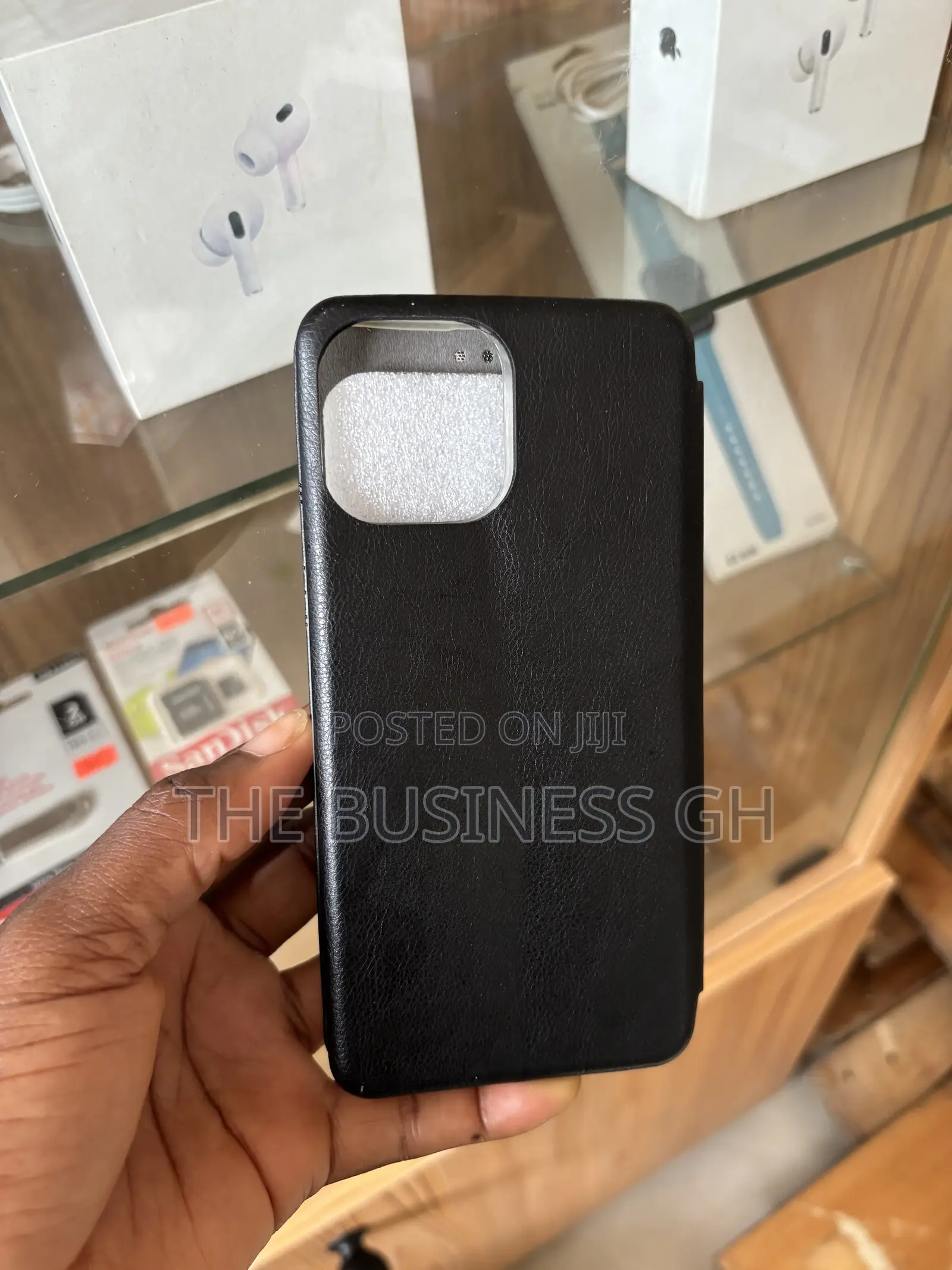iPhone 13 Pro Max Leather Phone Case