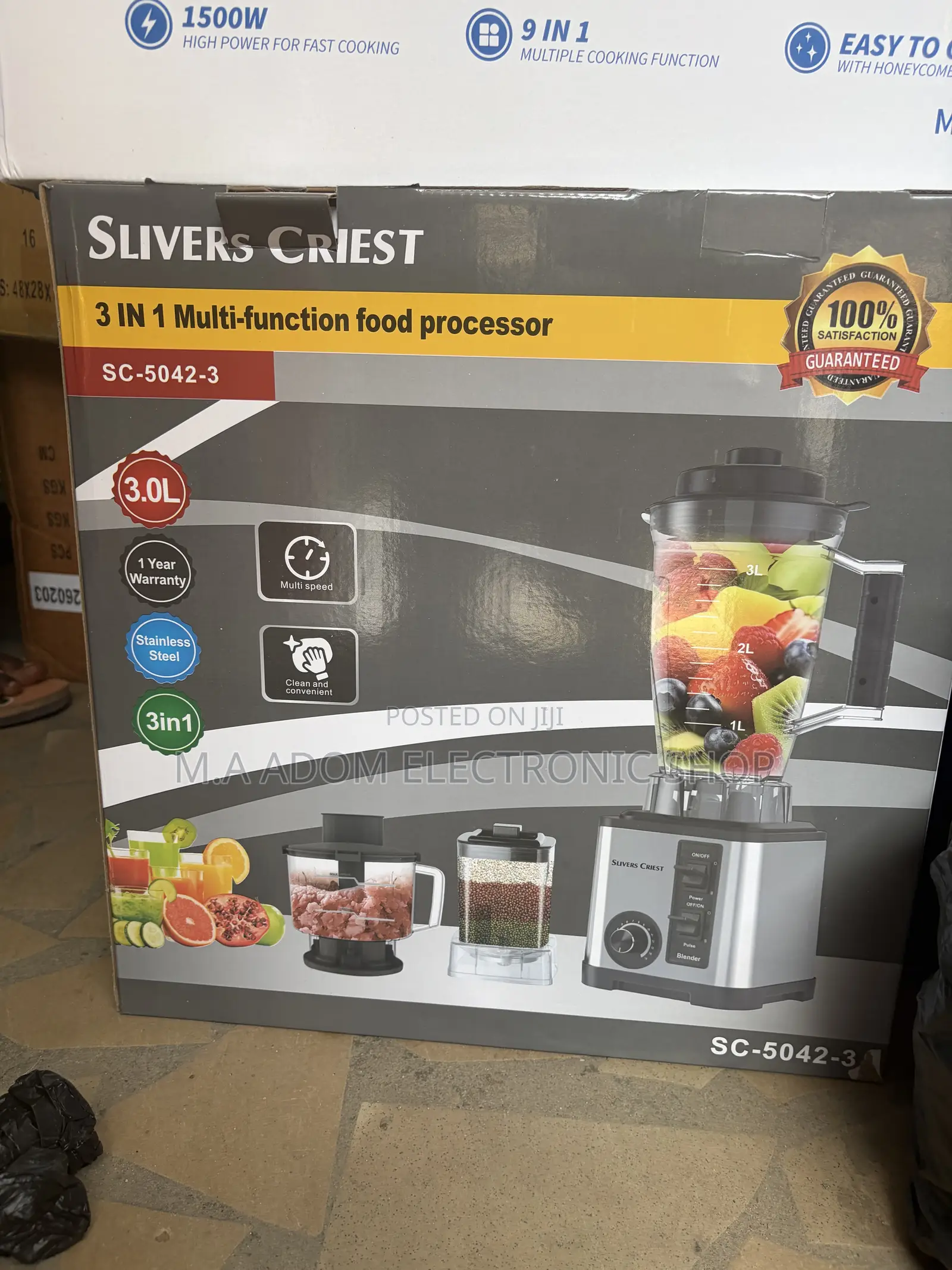 Silver Crest 3 in 1 Multifunctional Food Processor