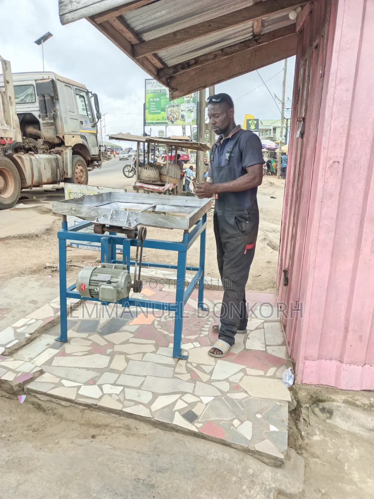 Gari Shiving Machine