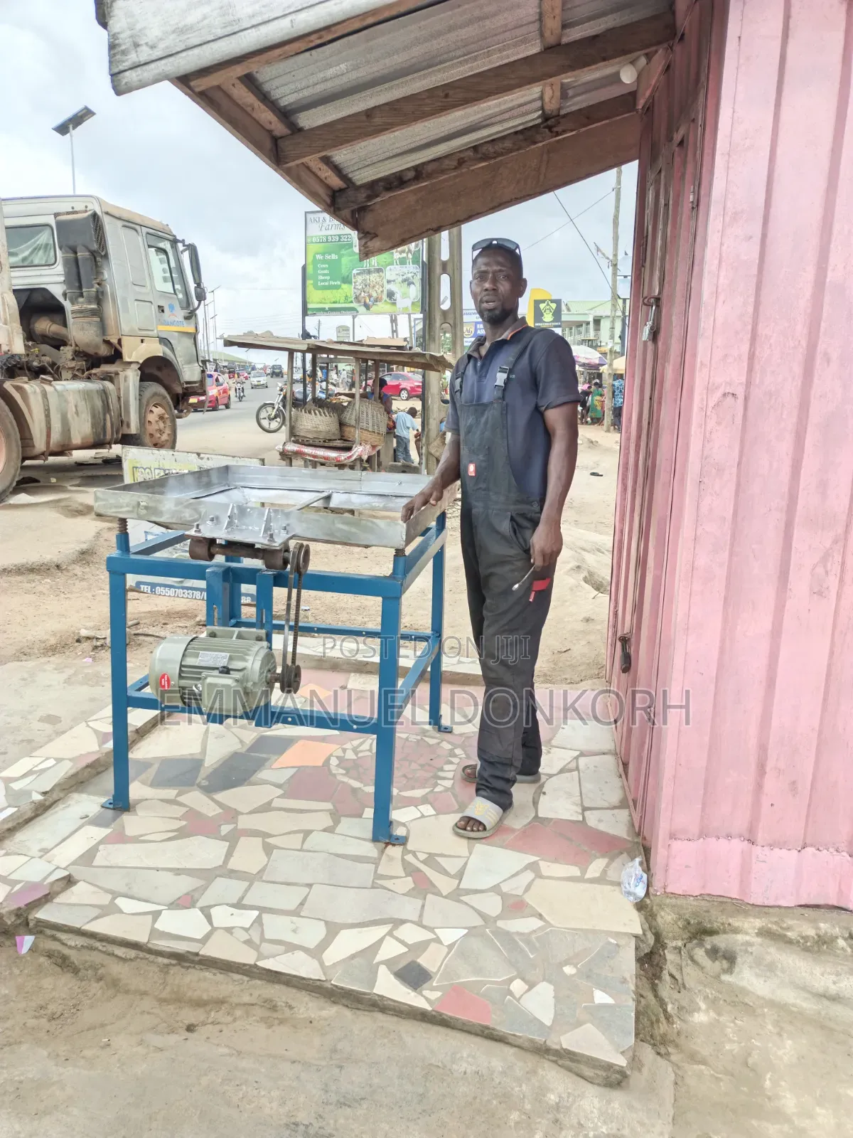 Gari Shiving Machine