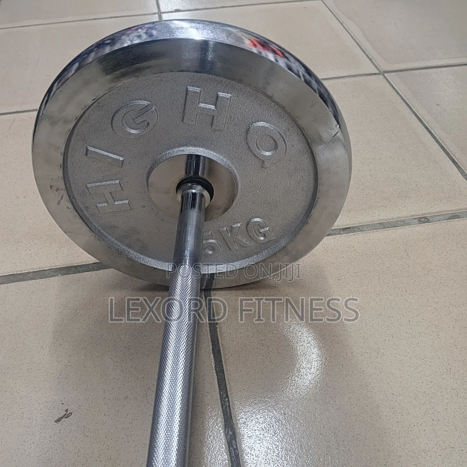 1.8M Barbell Standard Solid Bar for Weight Lifting