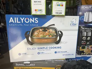 Ailyons 9 in 1 Electric Cooker With 1500w