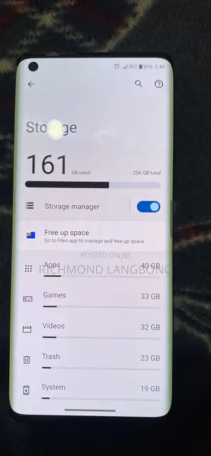 Motorola Edge Plus 256 GB Blue