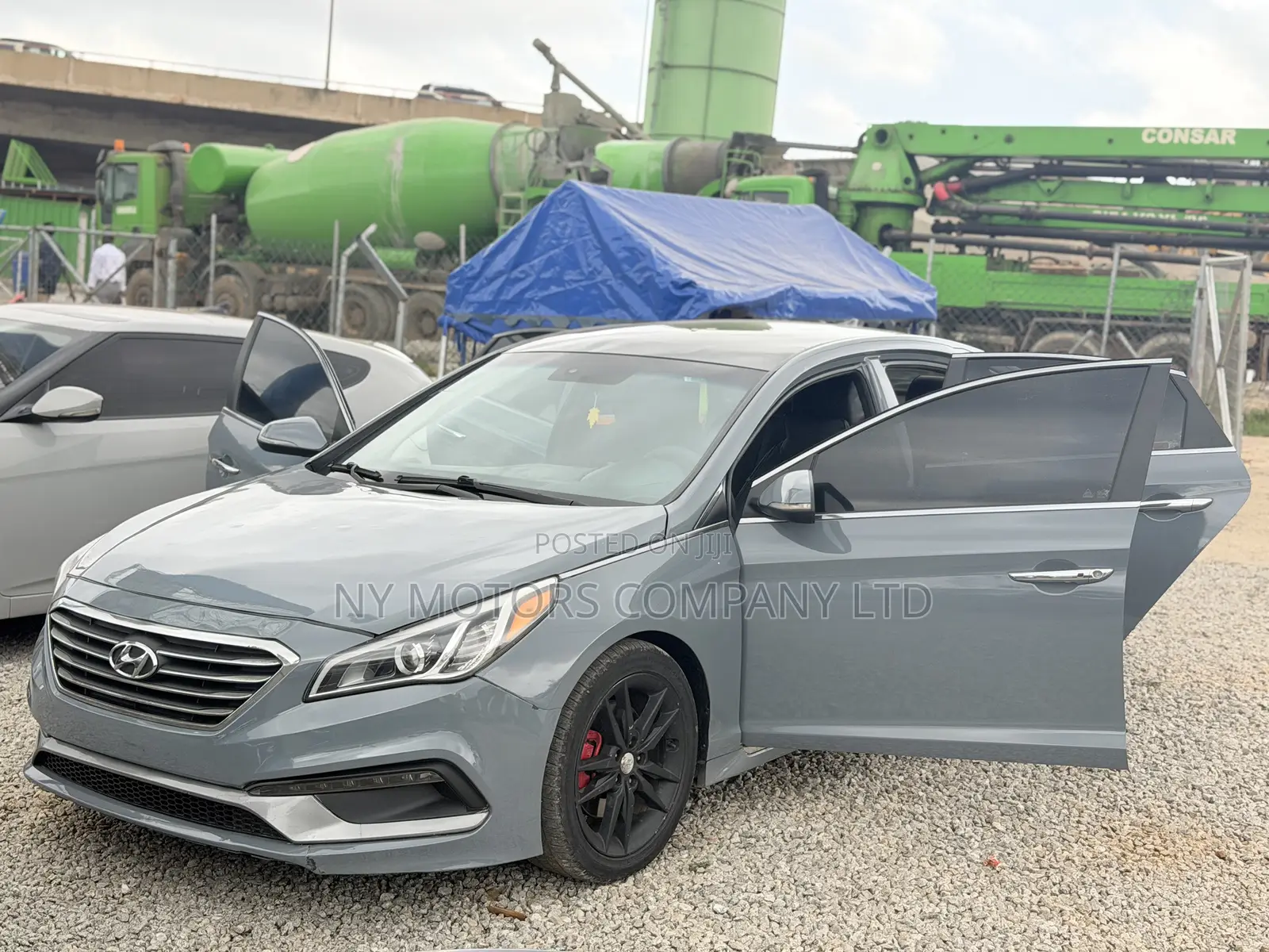 Hyundai Sonata Sport 2.0T Sedan FWD (2.0L 4cyl 6A) 2016 Gray