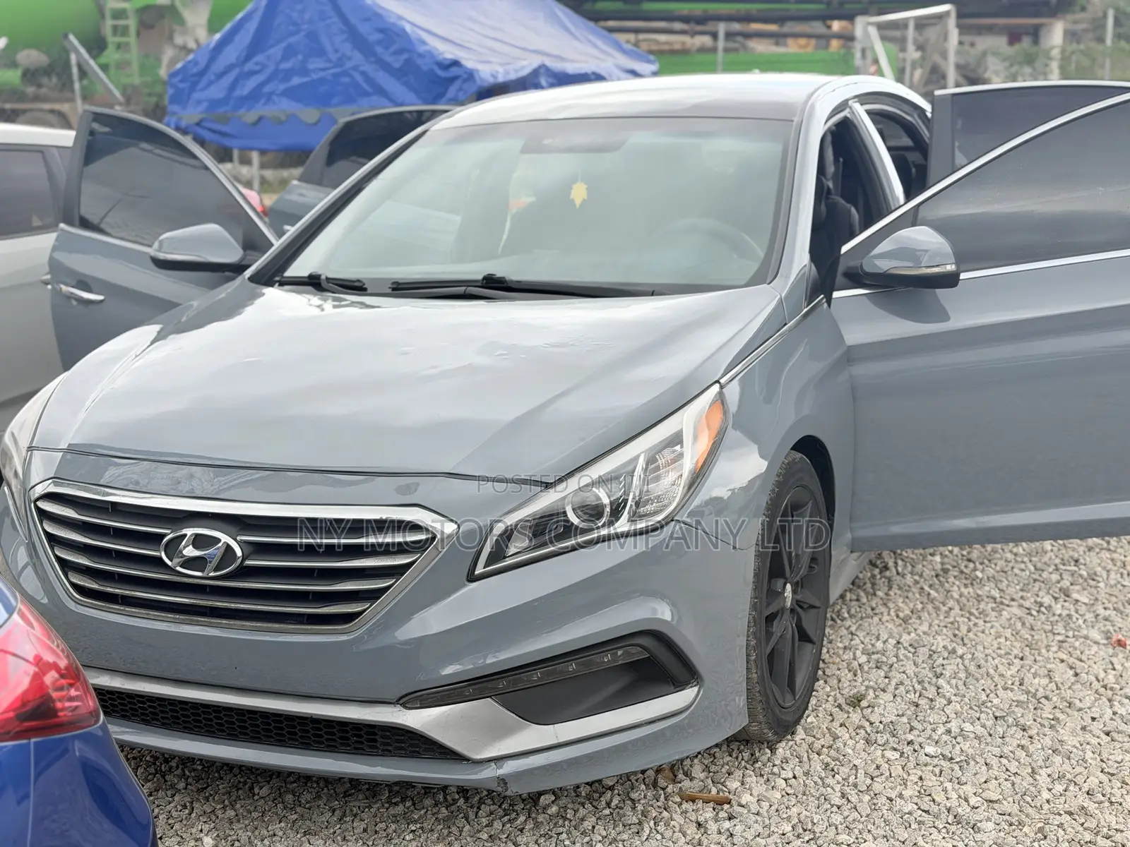 Hyundai Sonata Sport 2.0T Sedan FWD (2.0L 4cyl 6A) 2016 Gray