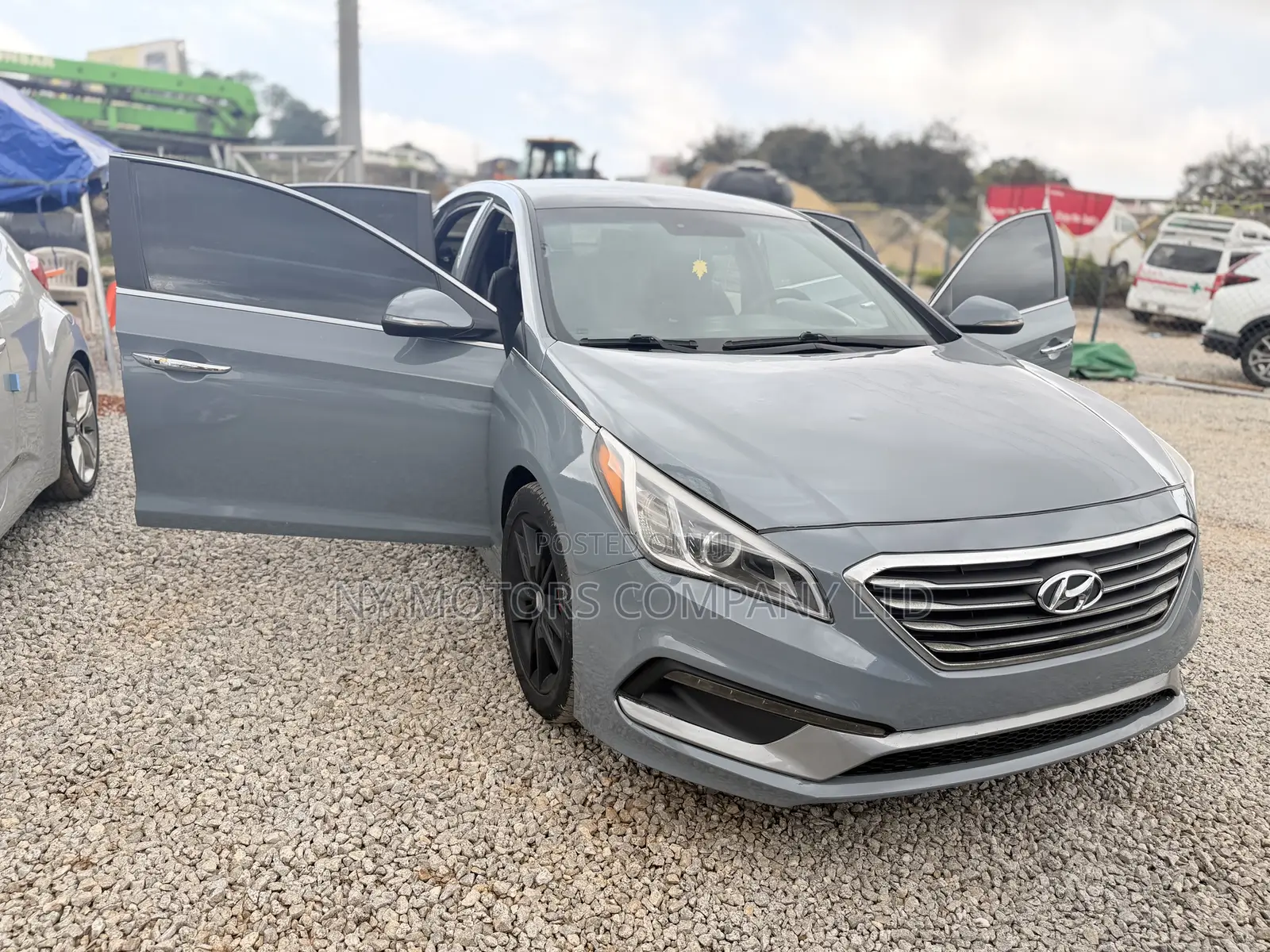 Hyundai Sonata Sport 2.0T Sedan FWD (2.0L 4cyl 6A) 2016 Gray