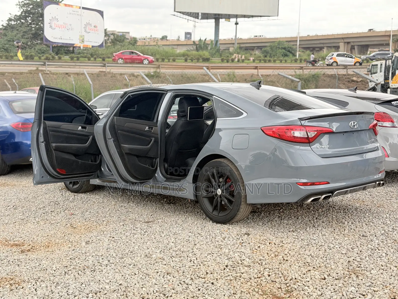 Hyundai Sonata Sport 2.0T Sedan FWD (2.0L 4cyl 6A) 2016 Gray