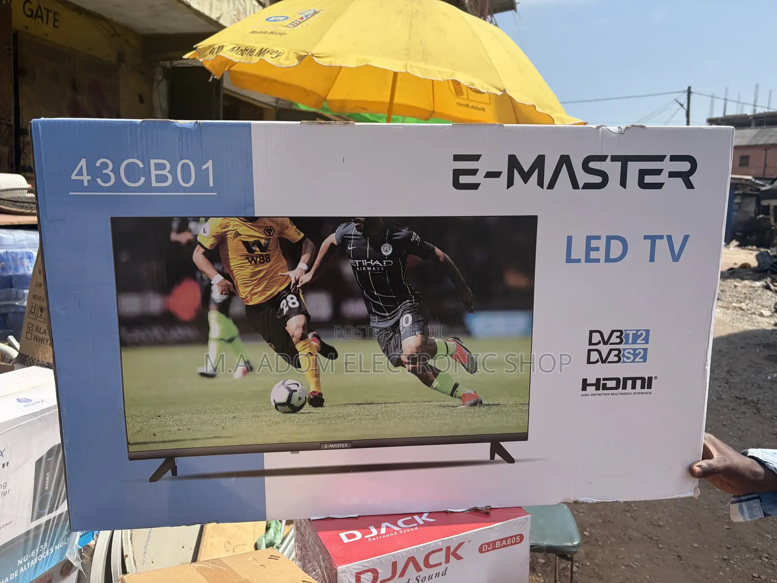 E Master 43” Digital Satellite Led TV