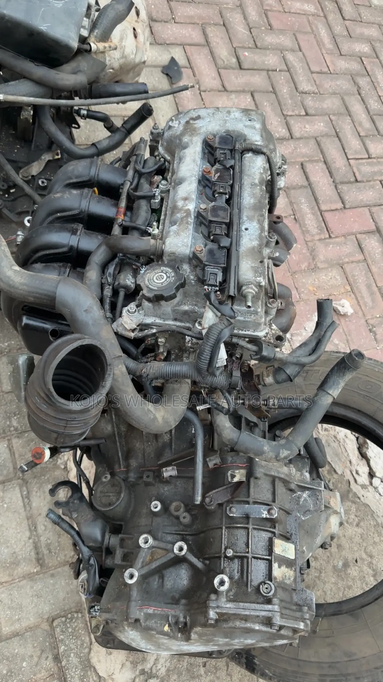 Toyota Corolla 1zz 03 - 08 Engine With GearBox 5 PINS (America)