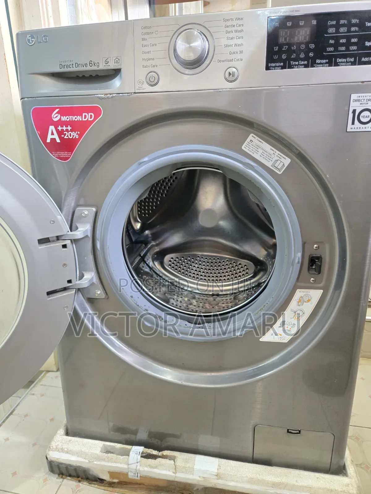 LG Inverter Washing Machine 6kg
