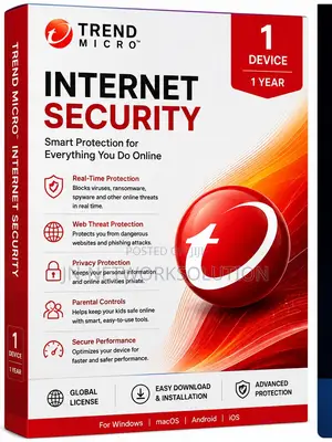 Trend Micro Internet Security 1 Device/ 1 Year (GLOBAL)