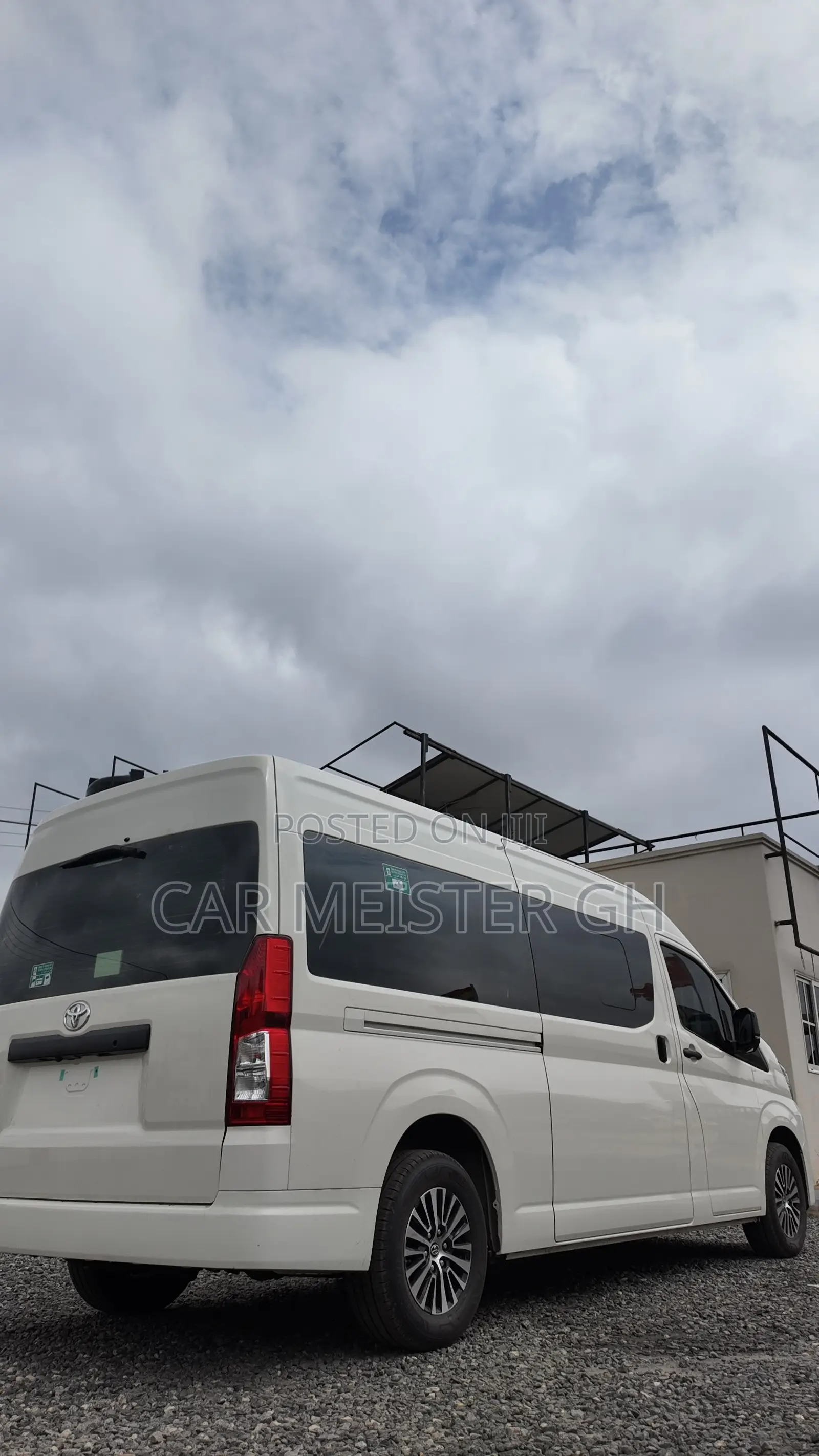 New Toyota HiAce 2025 White