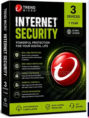 Trend Micro Internet Security 3 Devices/ 1 Year (GLOBAL)