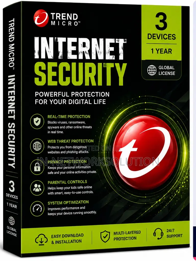 Trend Micro Internet Security 3 Devices/ 1 Year (GLOBAL)