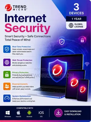 Trend Micro Internet Security 3 Devices/ 1 Year (GLOBAL)