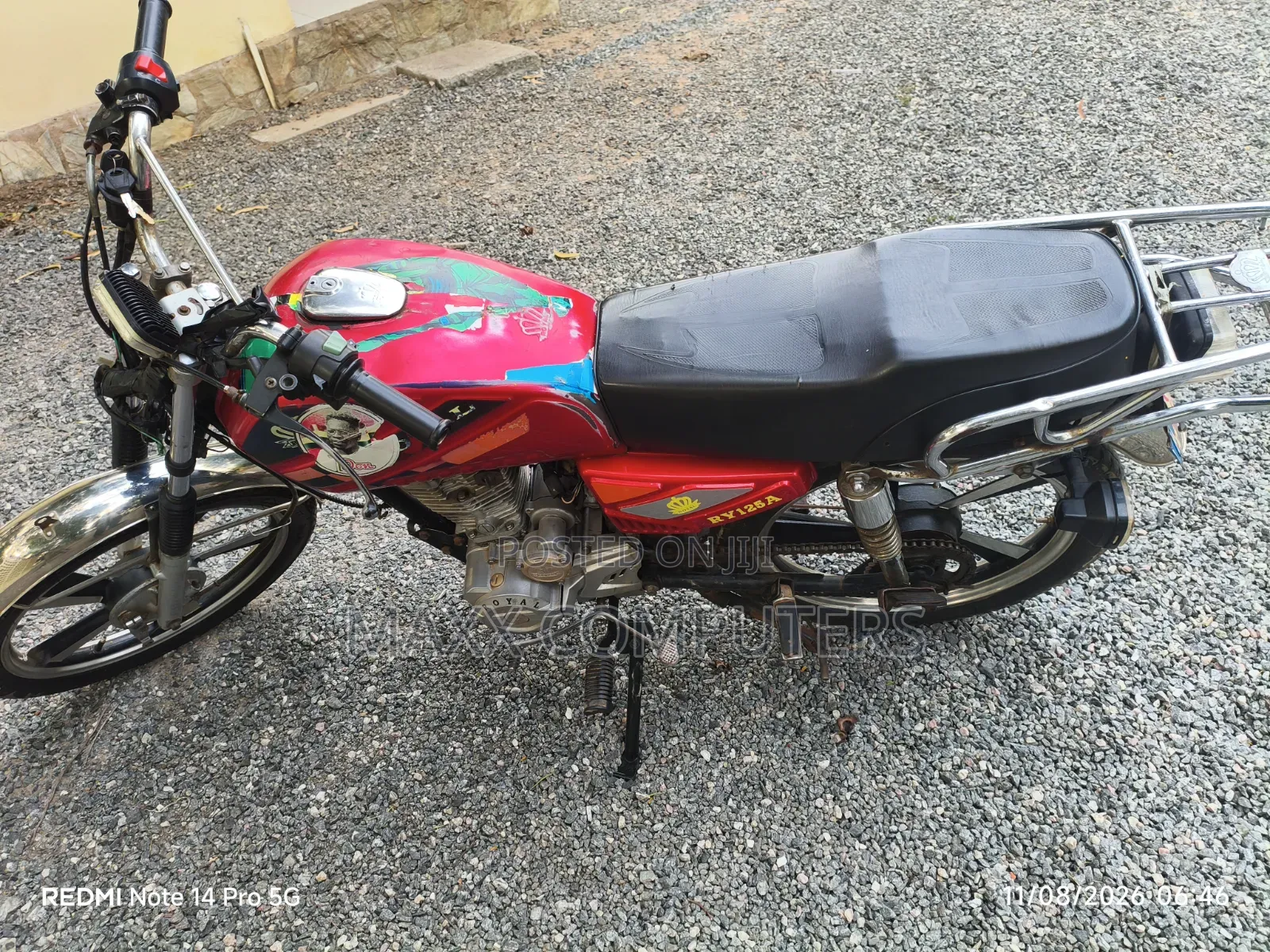 Royal RY125 2021 Red
