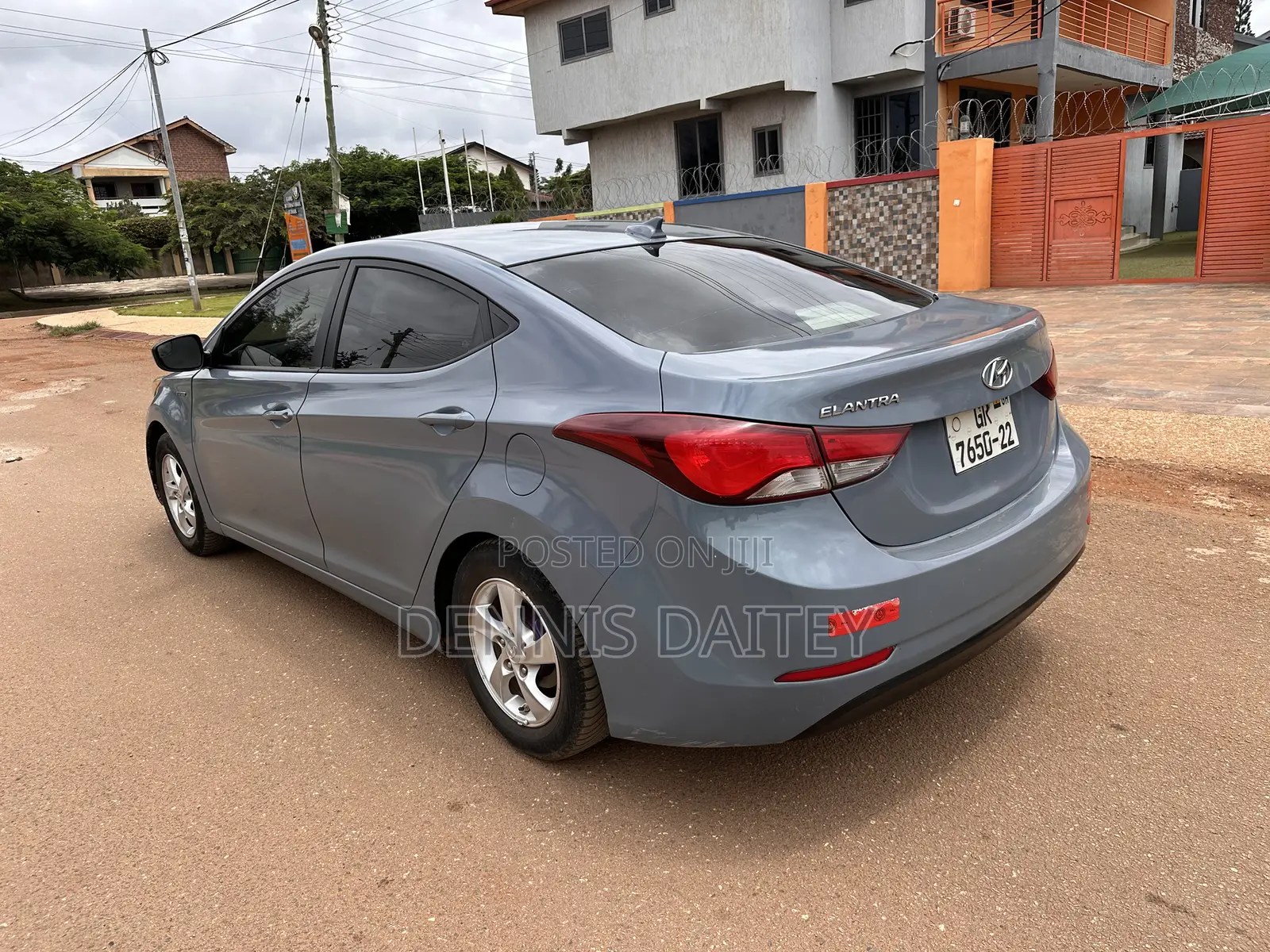 Hyundai Elantra SE 4dr Sedan (1.8L 4cyl 6A) 2014 Gray