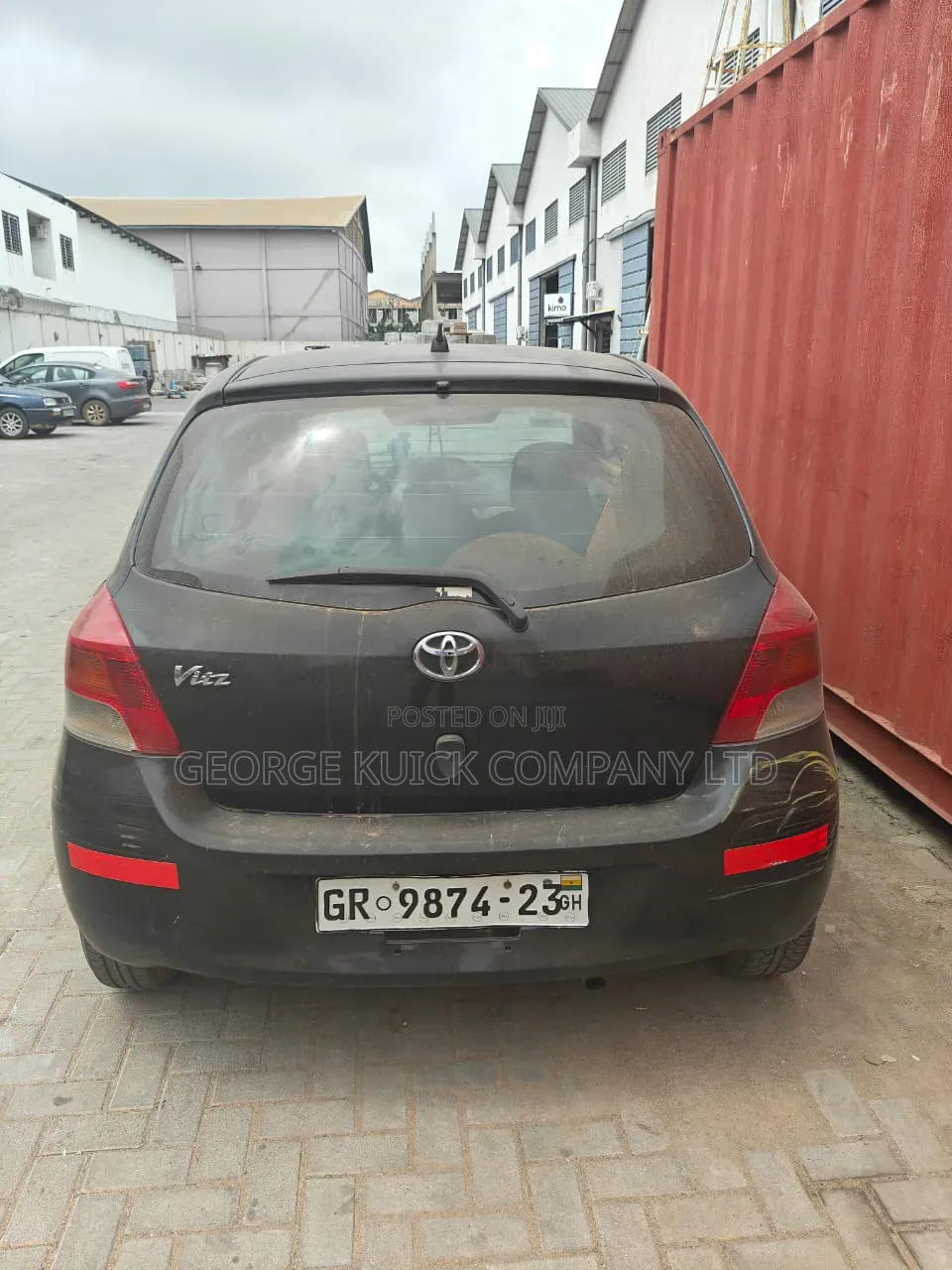 Toyota Vitz 2012 Black