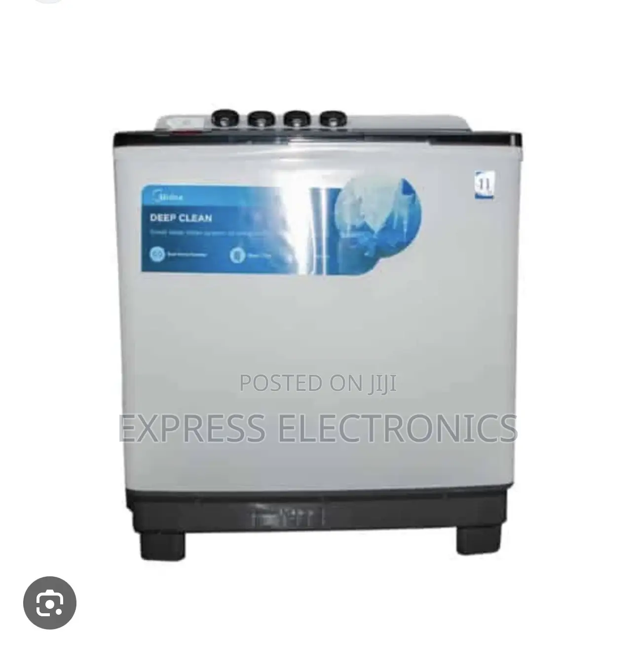 12kg Topload Twintub Semi Automatic Midea White